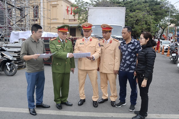 Đảm bảo an ninh trật tự, trật tự an toàn giao thông cho tổ chức chương trình nghệ thuật chào năm mới 2024